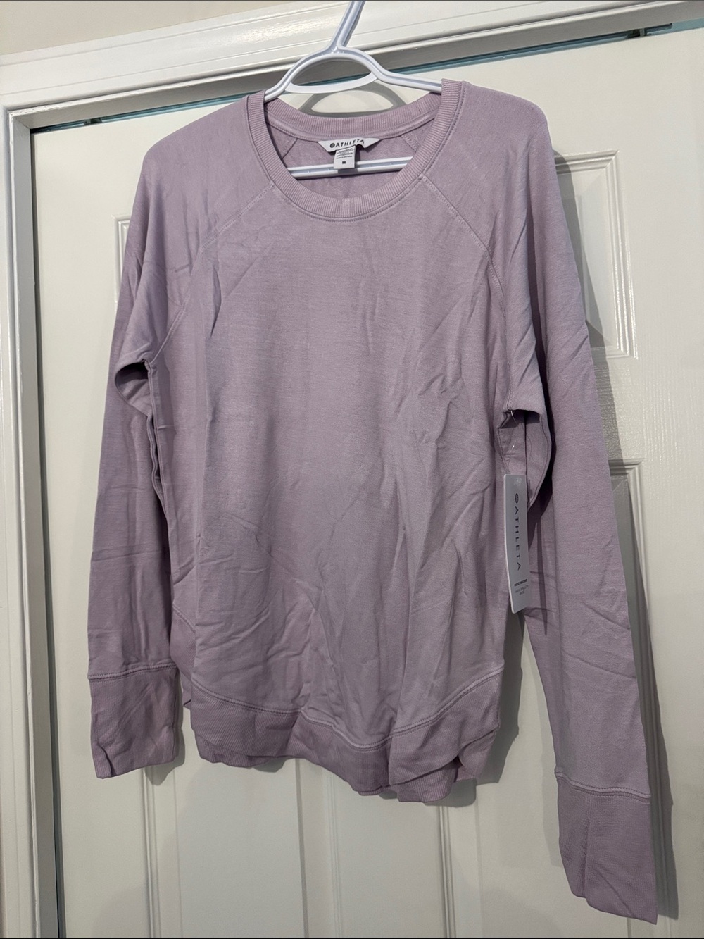 Athleta Lilac Crewneck Sweater